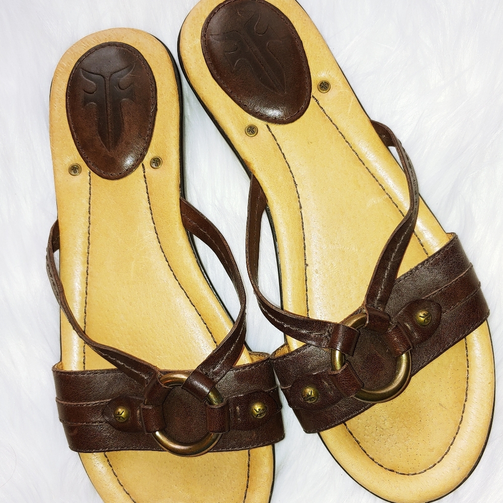 Frye Dani Harness Sandals 7.5